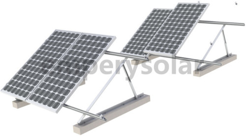 Concrete Flat Roof Mounting System